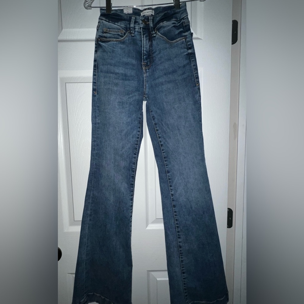 Good American Flare Jeans NWT